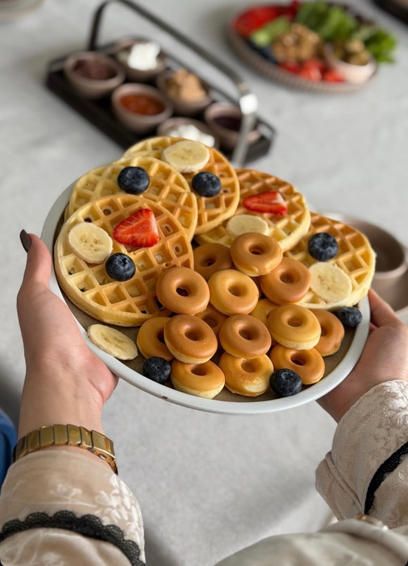 وافل و دونات میکر مینی