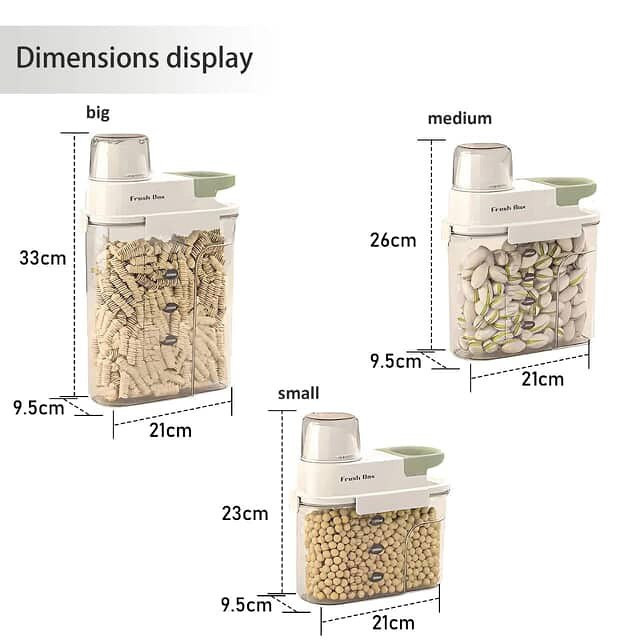 بانکه های حبوبات وشوینده Fresh Box