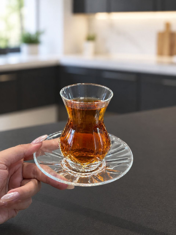 ست پذیرایی چندضلعی ۲۴پارچه الیا از برند LAV